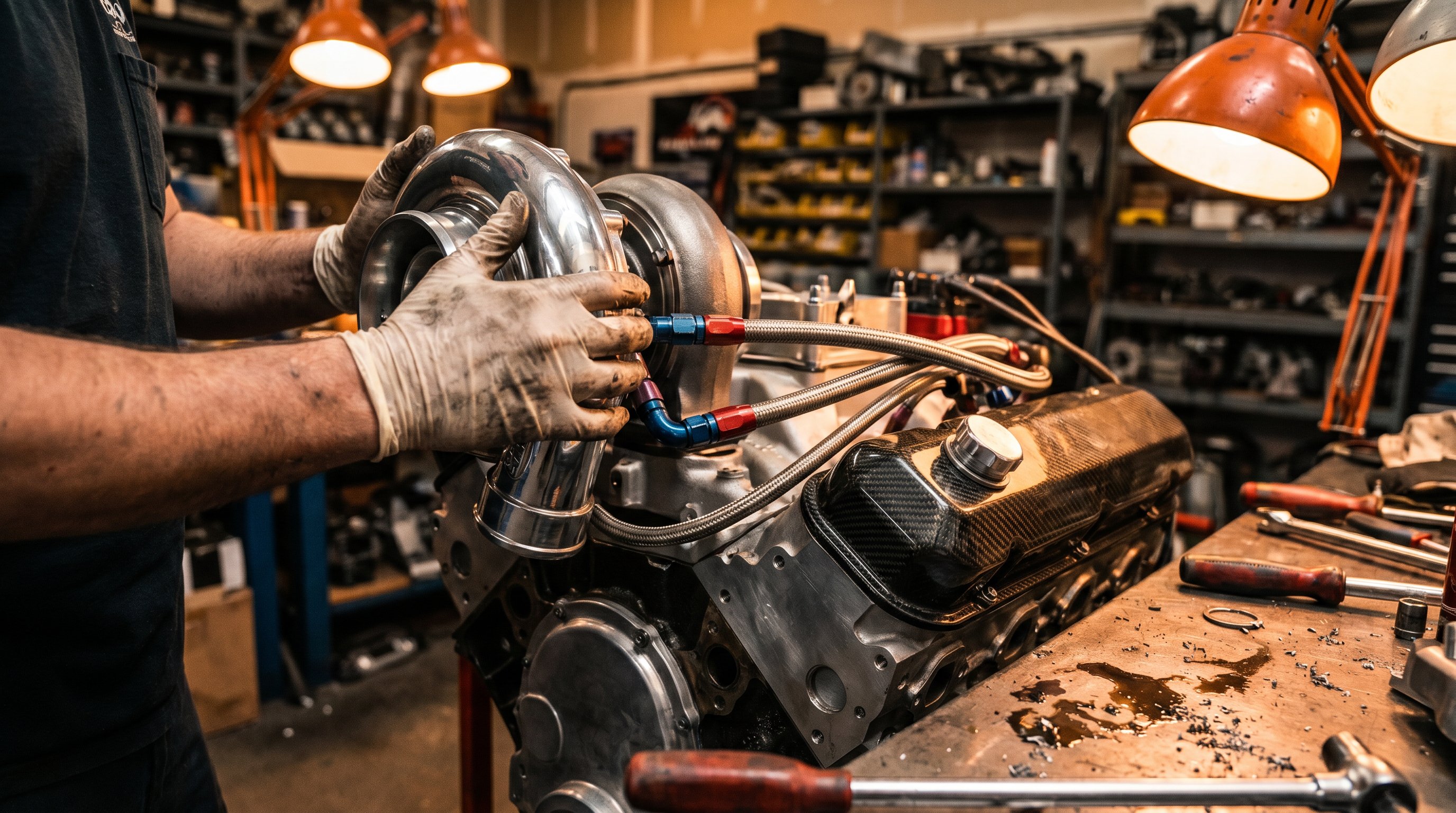 色虎汽车引擎涡轮增压改装视频教程